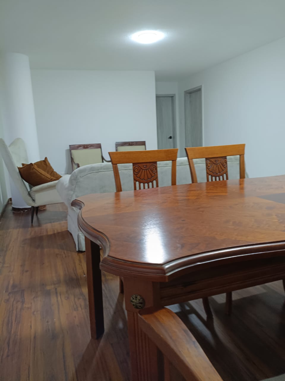 Comedor integrado — perspectiva interior