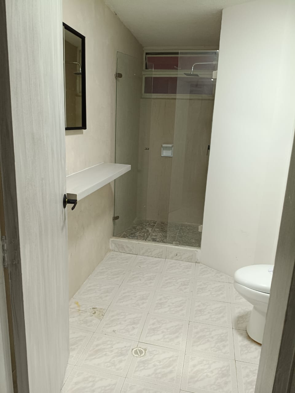 Acceso al baño renovado
