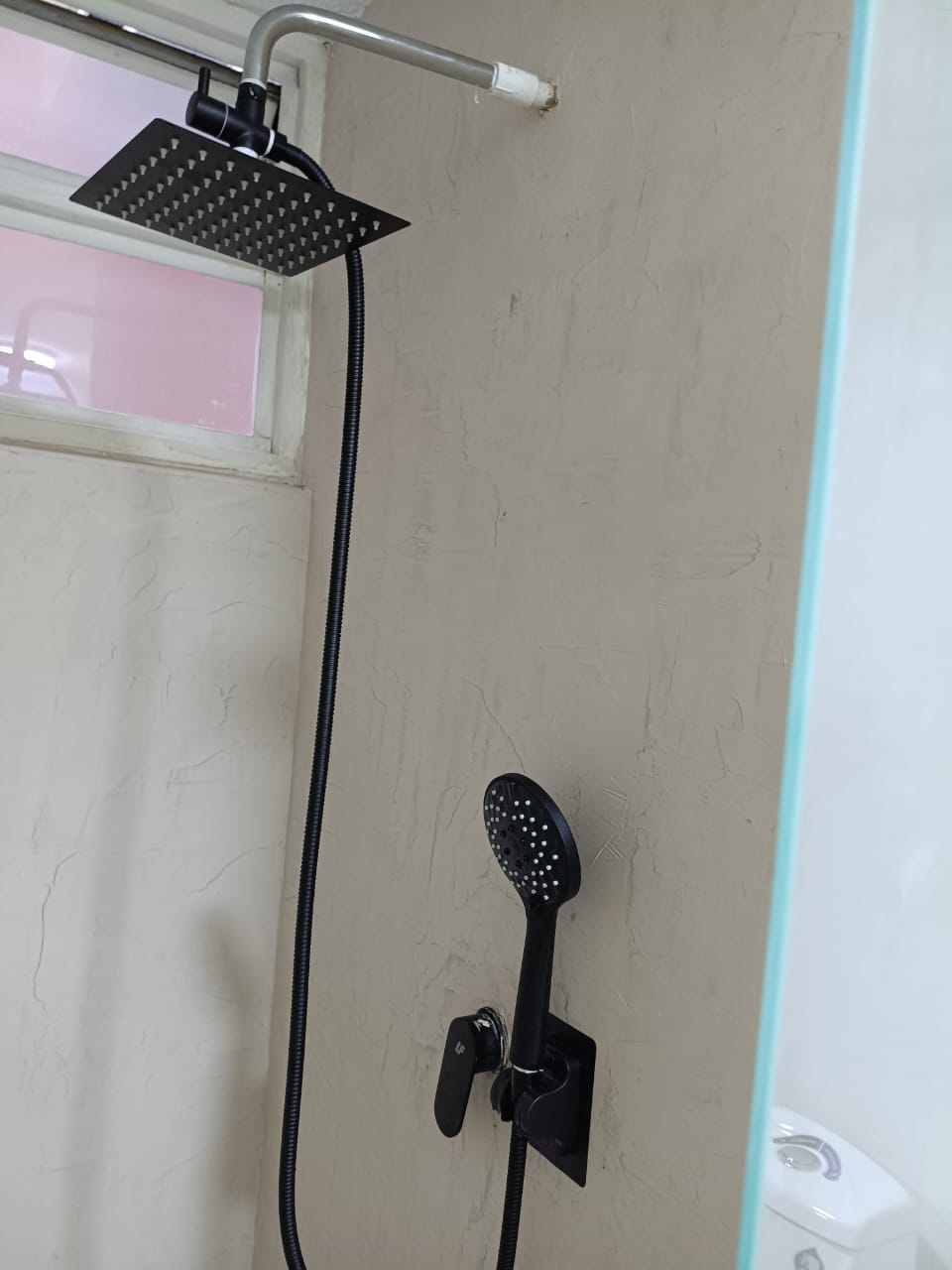 Ducha tipo lluvia — detalle